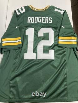 AARON RODGERS Green Bay Packers Nike Vapor Limited Home Jersey Men's XXL NWT