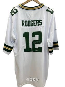AARON RODGERS Jersey Autographed GREEN BAY PACKERS BAS COA