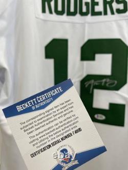 AARON RODGERS Jersey Autographed GREEN BAY PACKERS BAS COA