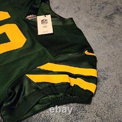 AARON RODGERS NIKE ELITE NFL Jersey Green Bay Packers 50s CLASSIC MVP Size 44