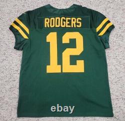 AARON RODGERS NIKE ELITE NFL Jersey Green Bay Packers 50s CLASSIC MVP Size 48 XL