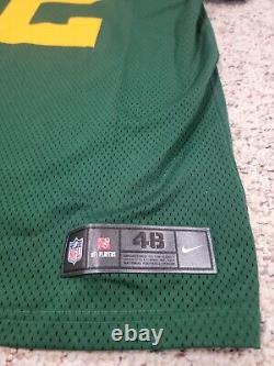 AARON RODGERS NIKE ELITE NFL Jersey Green Bay Packers 50s CLASSIC MVP Size 48 XL