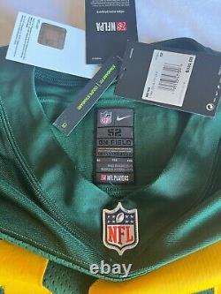 AARON RODGERS NIKE ELITE NFL Jersey Green Bay Packers 50s CLASSIC MVP Size-52