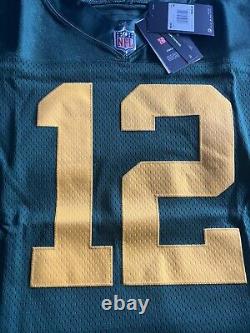 AARON RODGERS NIKE ELITE NFL Jersey Green Bay Packers 50s CLASSIC Size 48 XL NEW