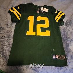 AARON RODGERS NIKE ELITE NFL Jersey Green Bay Packers 50s CLASSIC uniform MVP