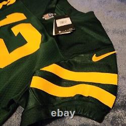 AARON RODGERS NIKE ELITE NFL Jersey Green Bay Packers 50s CLASSIC uniform MVP