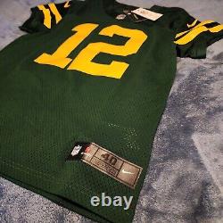 AARON RODGERS NIKE ELITE NFL Jersey Green Bay Packers 50s CLASSIC uniform MVP