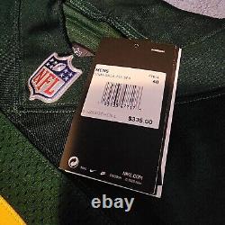 AARON RODGERS NIKE ELITE NFL Jersey Green Bay Packers 50s CLASSIC uniform MVP