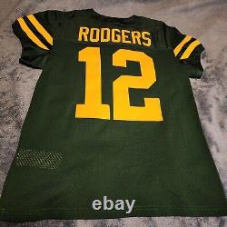 AARON RODGERS NIKE ELITE NFL Jersey Green Bay Packers 50s CLASSIC uniform MVP