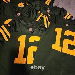 AARON RODGERS NIKE ELITE NFL Jersey Green Bay Packers 50s CLASSIC uniform MVP