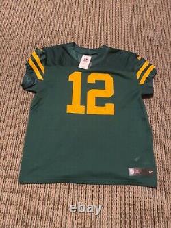 AARON RODGERS NIKE ELITE NFL Jersey Green Bay Packers 50s CLASSIC uniform Sz 52