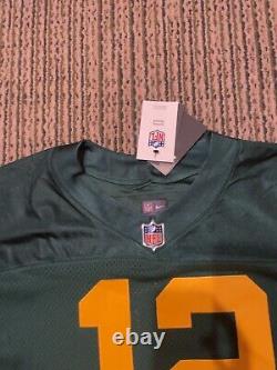 AARON RODGERS NIKE ELITE NFL Jersey Green Bay Packers 50s CLASSIC uniform Sz 52