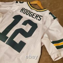 AARON RODGERS NIKE ELITE made in USA size 48 NFL Jersey Green Bay Packers MVP AARON RODGERS NIKE ELITE made in USA size 48 NFL Jersey Green Bay Packers MVP