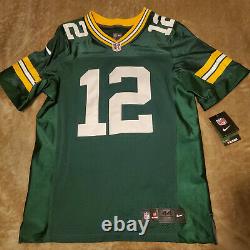 AARON RODGERS NIKE ELITE size 44 NFL Jersey Green Bay Packers Titletown MVP