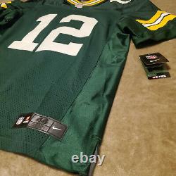 AARON RODGERS NIKE ELITE size 44 NFL Jersey Green Bay Packers Titletown MVP