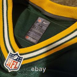 AARON RODGERS NIKE ELITE size 44 NFL Jersey Green Bay Packers Titletown MVP