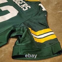 AARON RODGERS NIKE ELITE size 44 NFL Jersey Green Bay Packers Titletown MVP