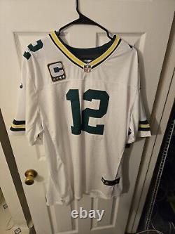 AARON RODGERS USA NIKE ON FIELD size 52 NFL Jersey Green Bay Packers MVP