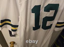 AARON RODGERS USA NIKE ON FIELD size 52 NFL Jersey Green Bay Packers MVP