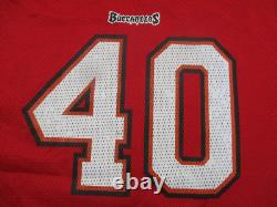 ALSTOTT #40 Tampa Bay Buccaneers Red NFL Equipment/Reebok Football Jersey XXL