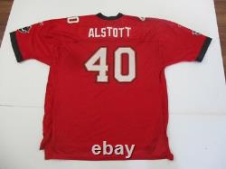 ALSTOTT #40 Tampa Bay Buccaneers Red NFL Equipment/Reebok Football Jersey XXL