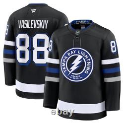 ANDREI VASILEVSKIY Tampa Bay Lightning Premium NHL New Black Multiple Sizes