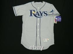 AUTHENTIC MAJESTIC 40 MEDIUM TAMPA BAY RAYS FLEX BASE Jersey