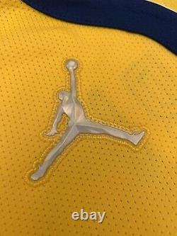 AUTHENTIC Nike Jordan ADV Stephen Curry Warriors NBA Statement Bay Jersey 48 L