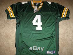 AUTHENTIC REEBOK Brett FAVRE Green Bay PACKERS THROWBACK Jersey-Size 52 $229