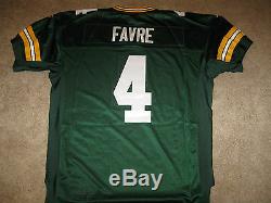 AUTHENTIC REEBOK Brett FAVRE Green Bay PACKERS THROWBACK Jersey-Size 52 $229