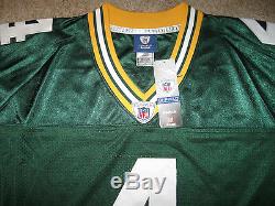 AUTHENTIC REEBOK Brett FAVRE Green Bay PACKERS THROWBACK Jersey-Size 52 $229