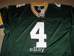 AUTHENTIC REEBOK Brett FAVRE Green Bay PACKERS THROWBACK Jersey-Size 52 $229