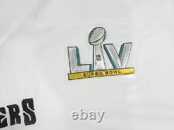 AUTHENTIC Tom Brady Tampa Bay Buccaneers Vapor Super Bowl LV 55 Jersey White
