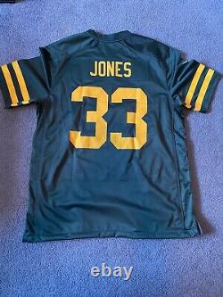 Aaron Jones Nike Alternate Green Bay Packers Jersey Mens Large