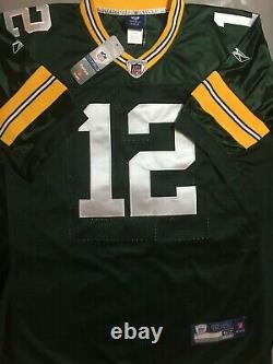 Aaron RODGER Green Bay Packers Autographed Jersey Brand New With Tags, siz 52/XL