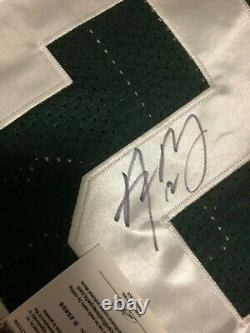 Aaron RODGER Green Bay Packers Autographed Jersey Brand New With Tags, size 50/L