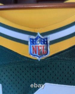 Aaron Rodgers #12 Green Bay Packers Nike On-Field Road Jersey Std. Fit Size 56