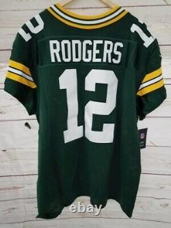Aaron Rodgers Authentic Nike Green Bay Packers NFL Jersey Mens SZ 52 NEW in BAG