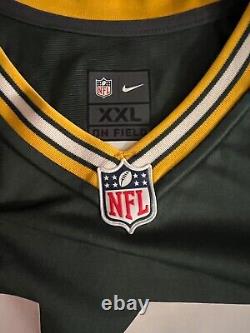 Aaron Rodgers Green Bay Packers Authentic Nike Game Jersey XXL 2XL BRAND NEW