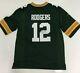 Aaron Rodgers Green Bay Packers Nfl Football Jersey Signed With Certificate