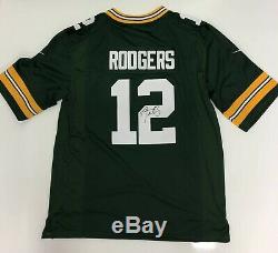 Aaron Rodgers Green Bay Packers NFL Football Jersey Signed with Certificate