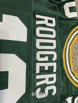 Aaron Rodgers Green Bay Packers NIKE Elite Jersey Football NFL Wisconsin