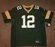 Aaron Rodgers Green Bay Packers Nike Authentic Elite Jersey 52 Xxl Nwt