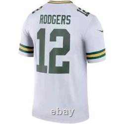 Aaron Rodgers Green Bay Packers Nike Color Rush Legend Jersey Men's 2017 NFL #12