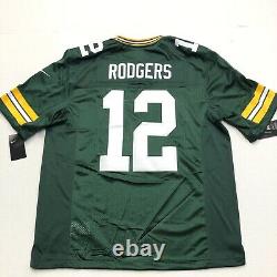 Aaron Rodgers Green Bay Packers Nike LIMITED Home Jersey Stitched XL ($150)