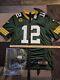 Aaron Rodgers Green Bay Packers Nike Vapor Limited Captain Jersey