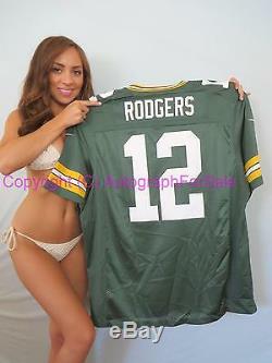 Aaron Rodgers Green Bay Packers authentic Nike Limited stitched green jersey NEW