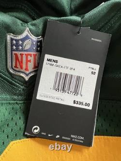 Aaron Rodgers Nike Elite NFL Jersey Green Bay Packers 50s CLASSIC MVP Size 52 XL