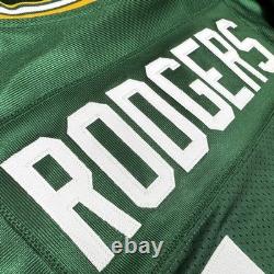 Aaron Rodgers Reebok Green Bay Packers NFL Authentic On-Field EQT Home Jersey