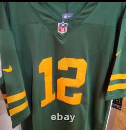 Aaron Rogers Green Bay Packers classic jersey, NWT, Mens Large